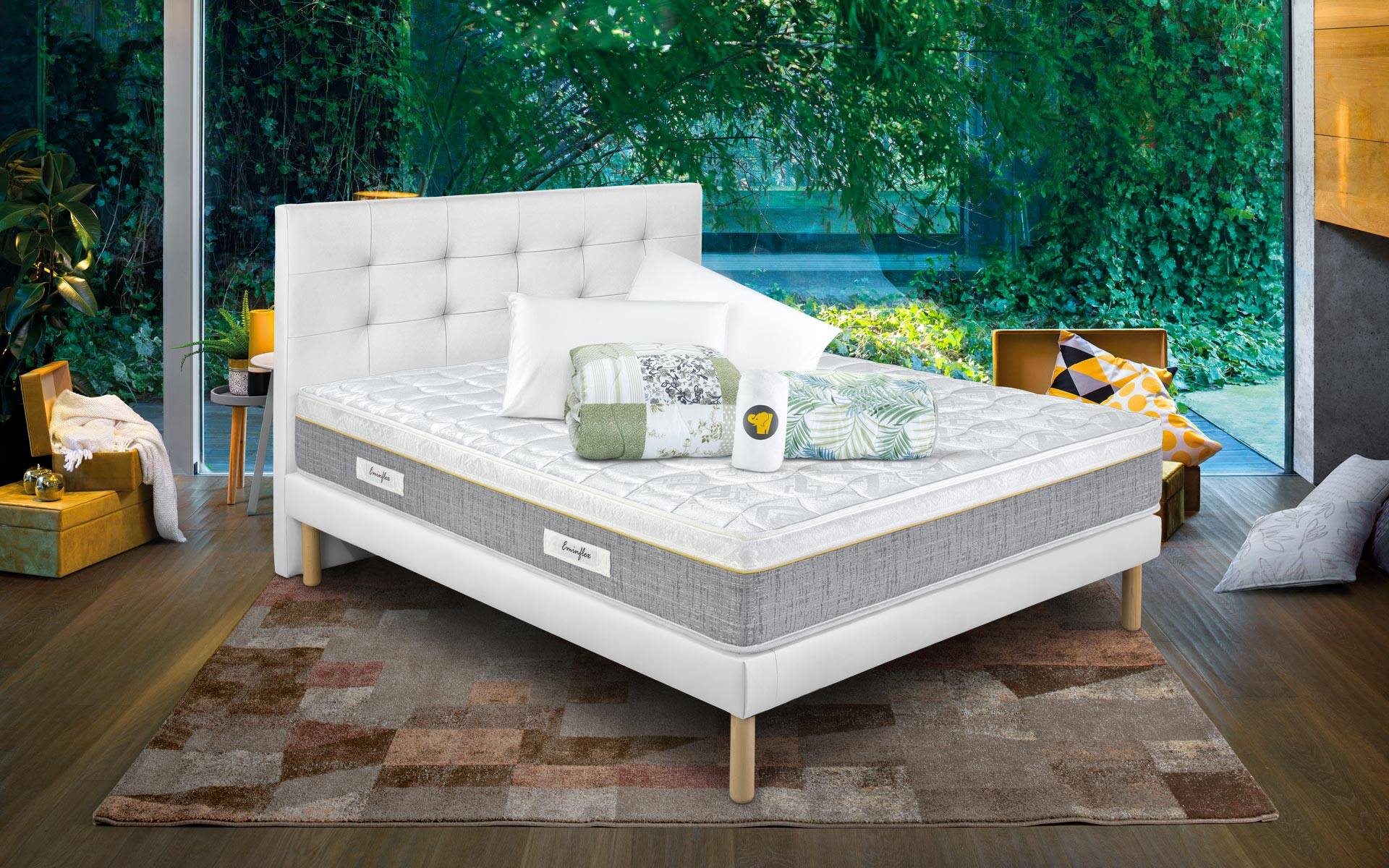 Sano con Letto Gioia Bianco
