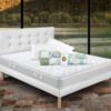 Eminflex materassi Experia matrimoniale con base letto Gioia bianco e kit accessori