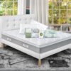 Eminflex Materassi Attivo matrimoniale con base letto Gioia bianco con kit notte