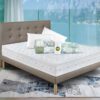 Eminflex Materassi Mito matrimoniale con base letto Gioia tortora con kit notte