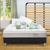Eminflex Materassi Supremo matrimoniale con rete Elekta Plus e kit notte