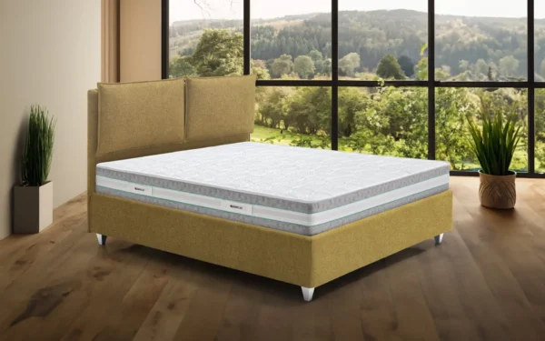 Materasso matrimoniale Eccelso ambientato con letto Odette