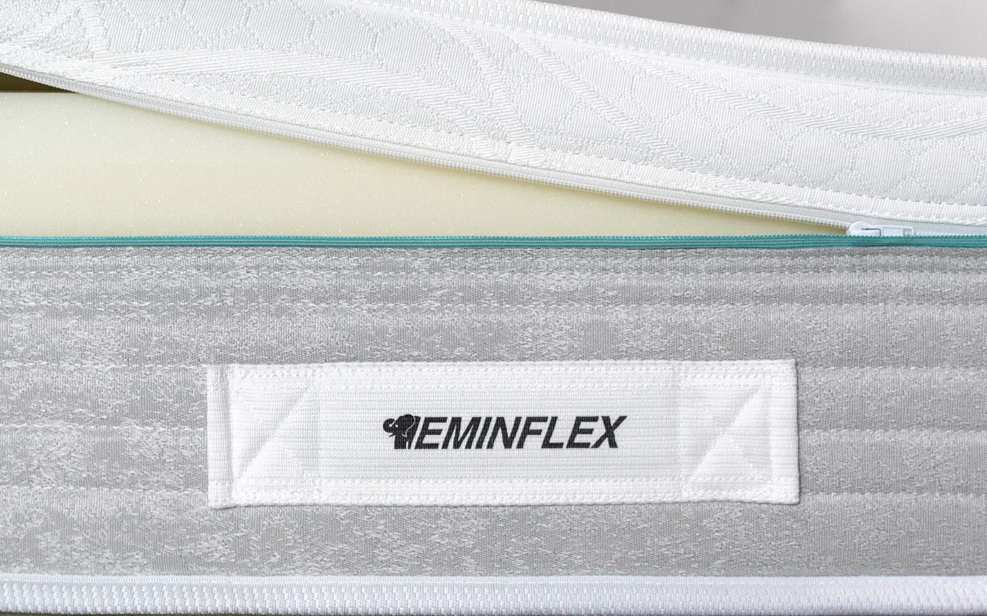 Eminflex Materassi – dettaglio sfoderabilità materasso matrimoniale Union / Pacifico / Levante / Stelvio